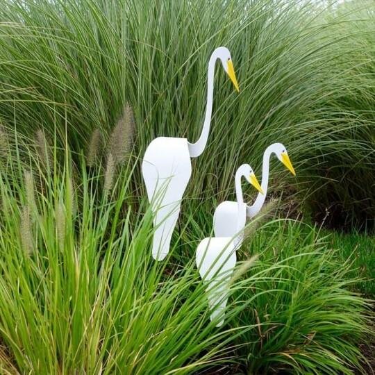 SwirGard | Tuindecoratie dwarrelende vogels