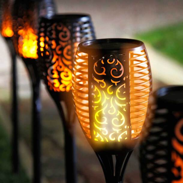 Tuinlamp op zonne-energie voor buiten - Tuinfakkel