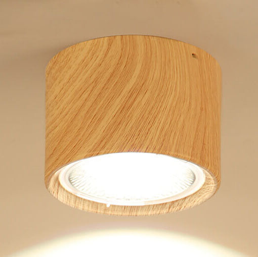 Terra - Nordic Cylinder Spotlight LED plafondlamp voor vlakke montage
