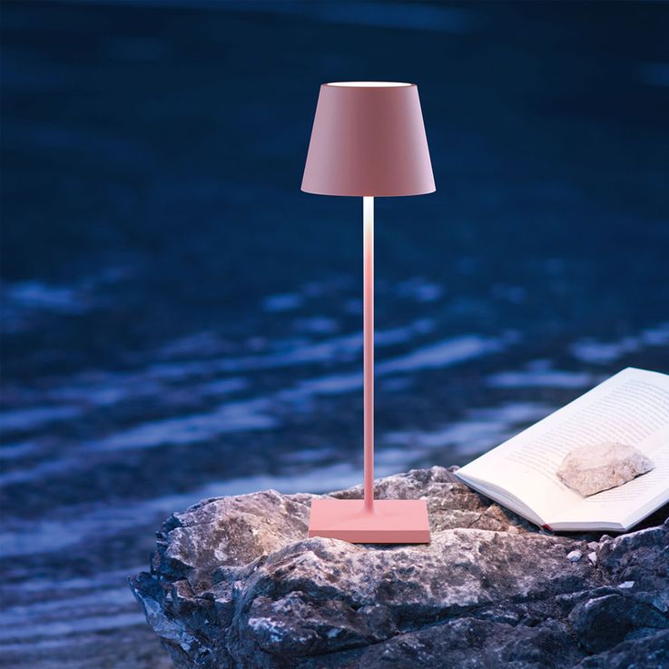 Erelan | Hoge Tafellamp met Dimfunctie | Stijlvolle Verlichting