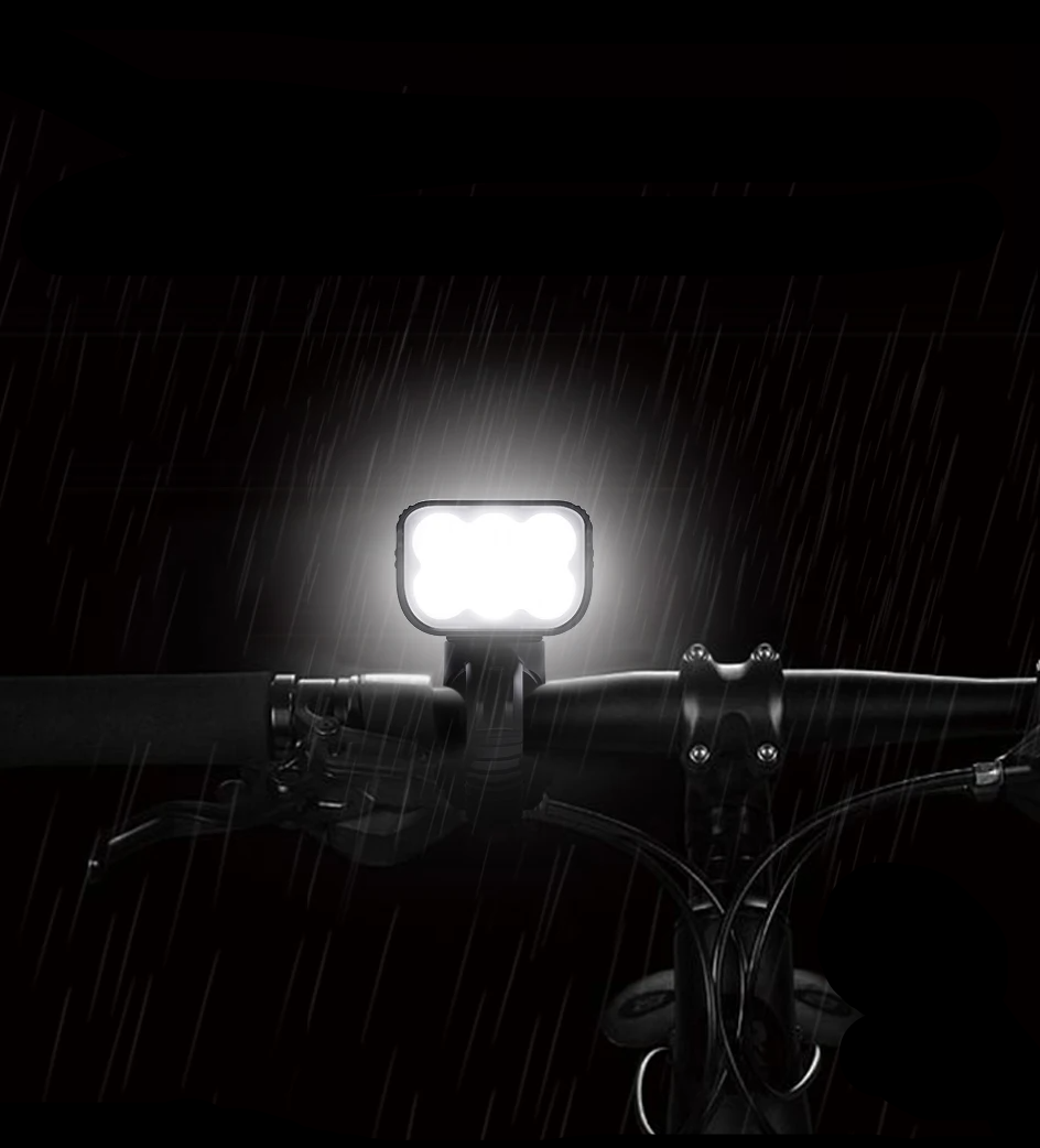 Regenbestendige USB Oplaadbare LED Fietslamp | Super Heldere Voor- & Achterlamp voor Veilig Fietsen in het Donker - SafeFlash