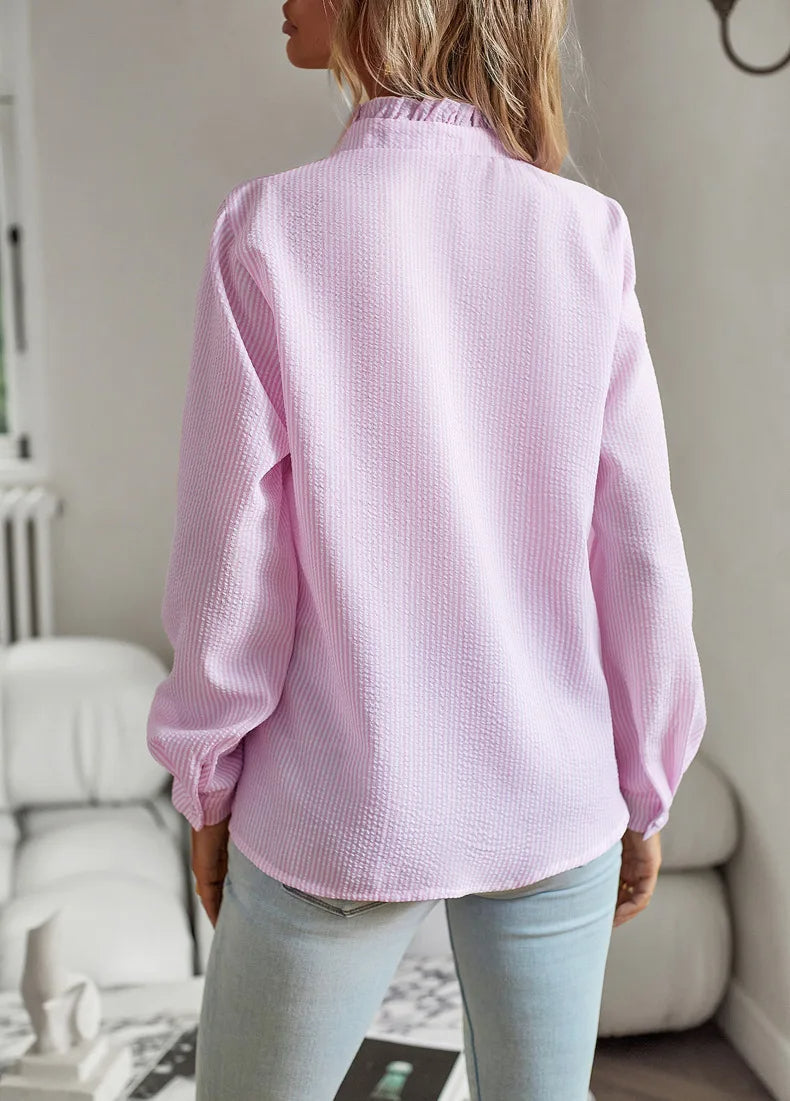 Elegante Dames Shirt | Hoogwaardige Stof & Moderne Stijl voor Formele Gelegenheden - Rosalie