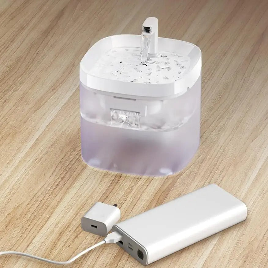 Automatische Transparante Huisdier Waterfontein | Slimme Drink Dispenser voor Katten en Honden - Juarez