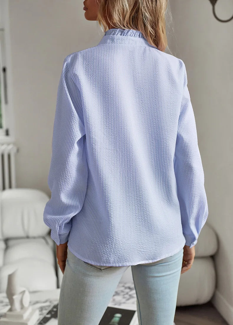 Elegante Dames Shirt | Hoogwaardige Stof & Moderne Stijl voor Formele Gelegenheden - Rosalie