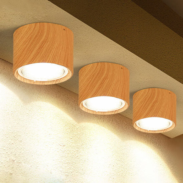 Terra - Nordic Cylinder Spotlight LED plafondlamp voor vlakke montage