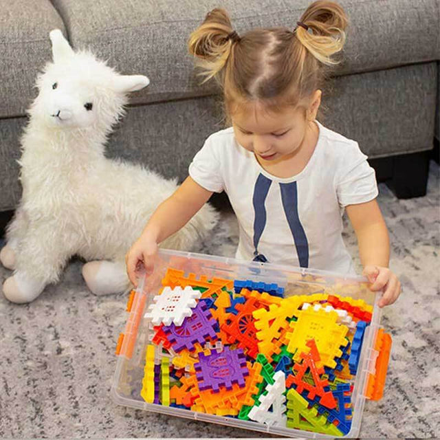 Puzzelspeelgoed Bouwstenen | Educatie speelplezier - Skyle