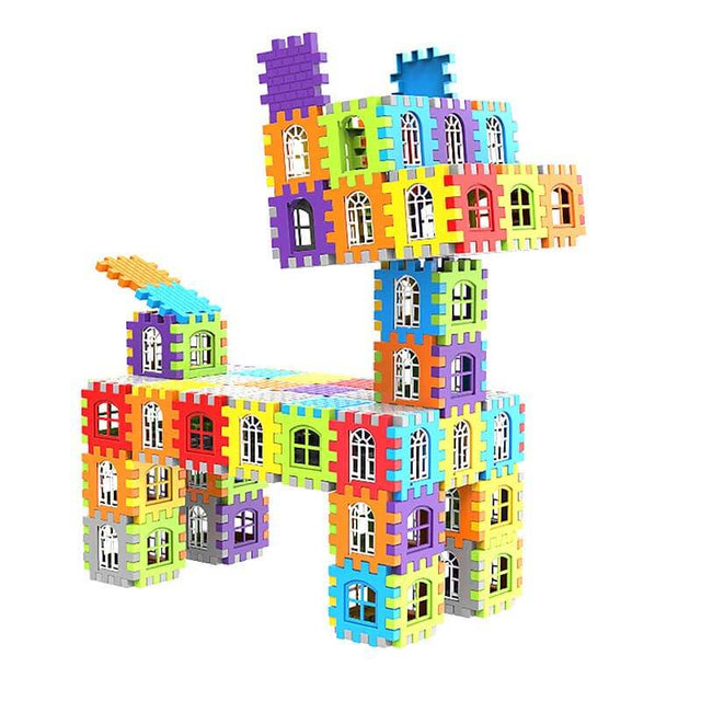 Puzzelspeelgoed Bouwstenen | Educatie speelplezier - Skyle