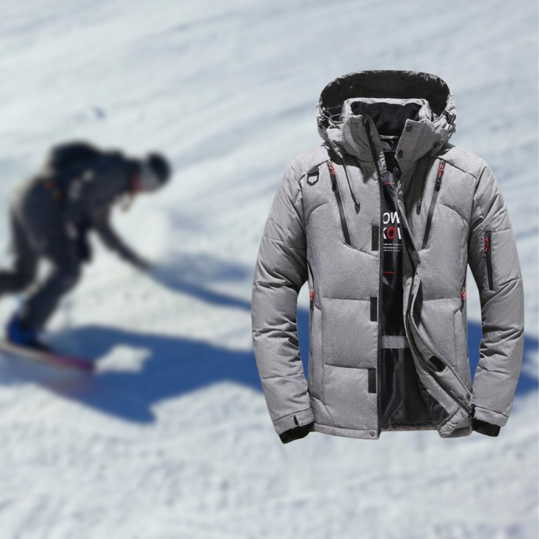 Waterdichte, Gewatteerde Winterjas met Capuchon - Repol
