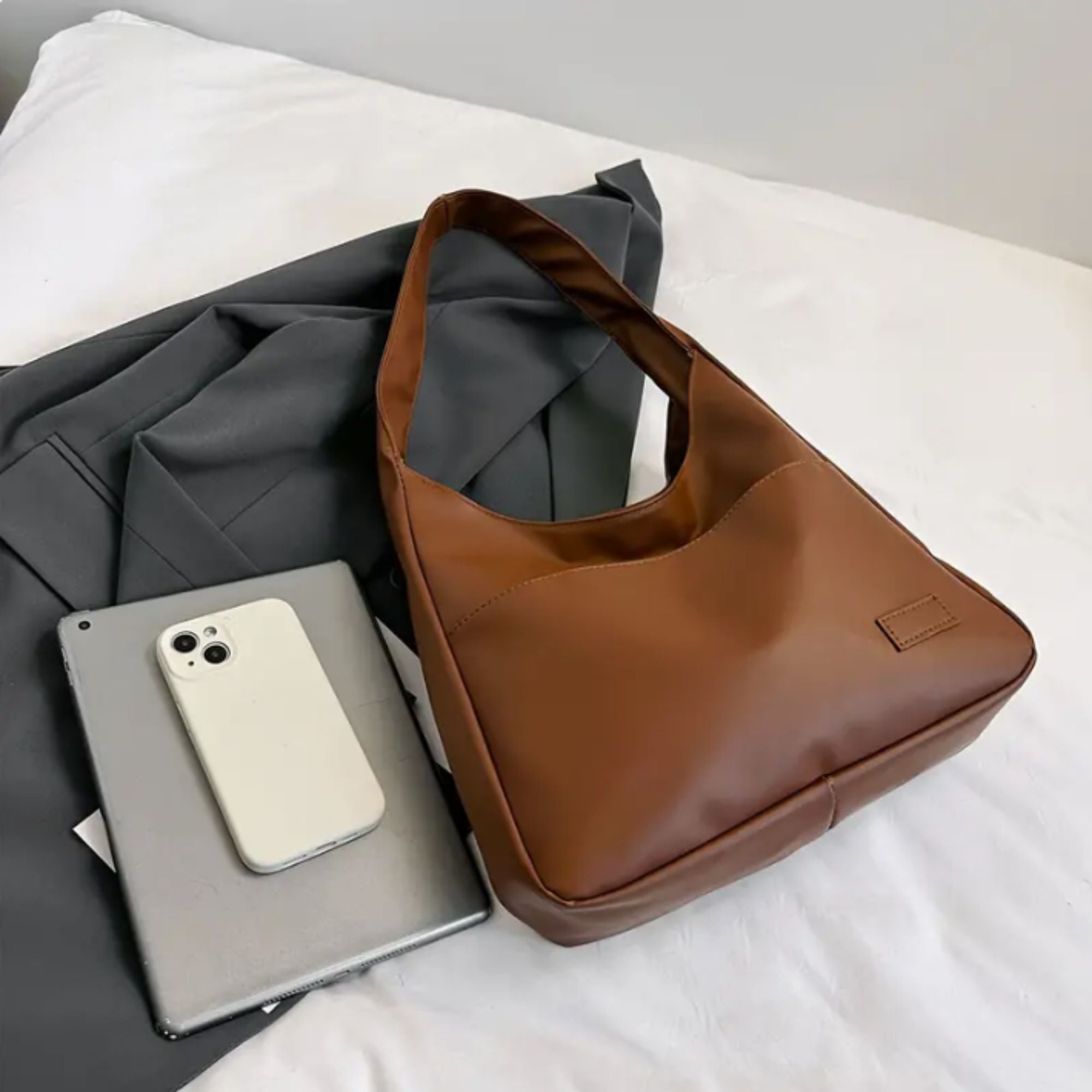 Casual Retro Tote PU Leren Schoudertas - Banzo