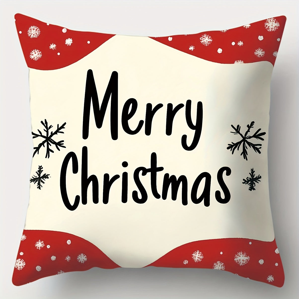 Set van 4 Kerstkussenhoezen | Sfeervolle Decoratieve Kussenhoezen Voor Kerstmis en Woonkamer - Westlich