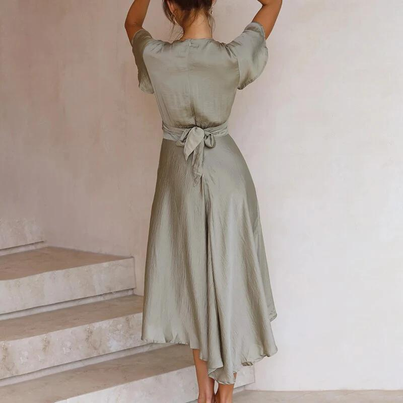 Soepelvallende vintage jurk - Dalmy