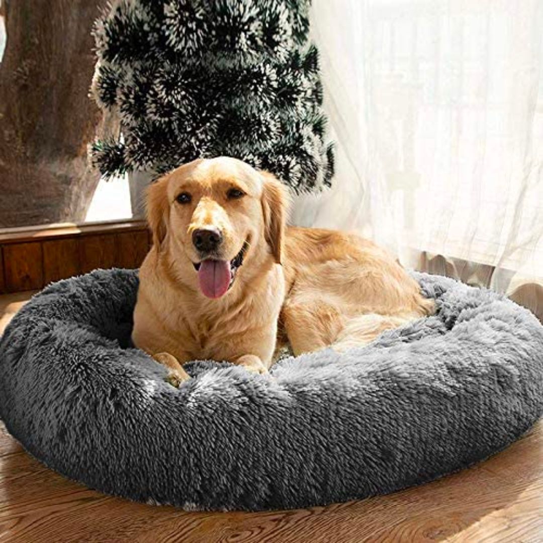 Baron | Knuffeldonut - knus en comfortabel hondenbed