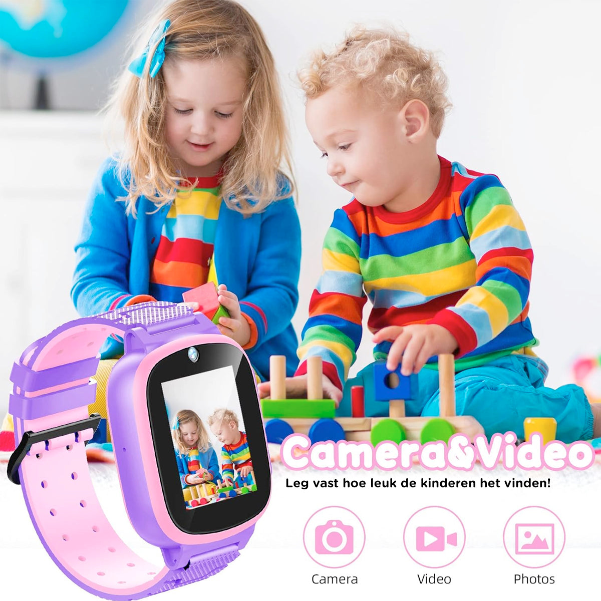 Innovatief Kinderhorloge - Slimme Technologie voor Jonge Ontdekkers - Maxy
