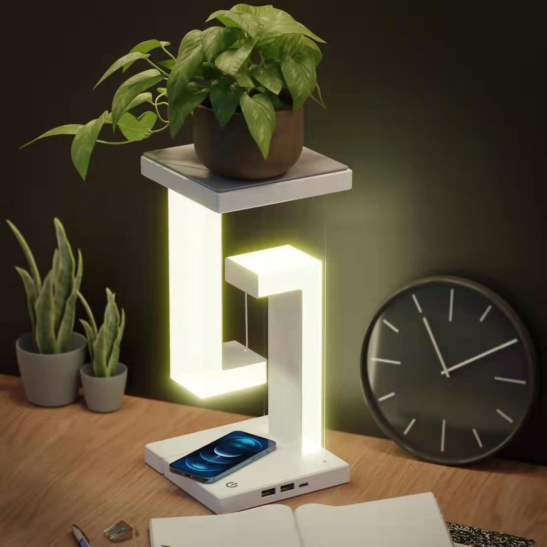 Floatlamp  | Draadloze Oplaadlamp met Magnetische Zweeftechnologie