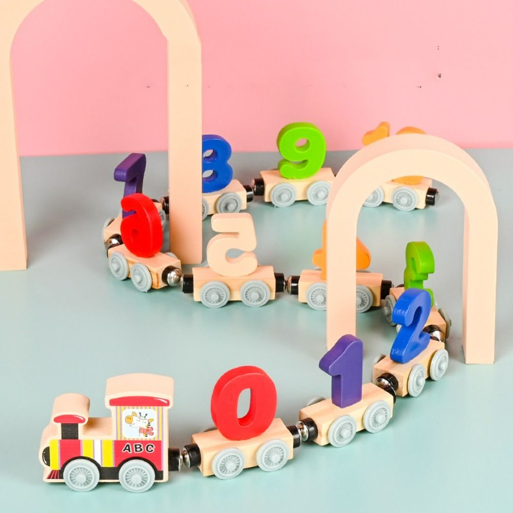 Magnetische puzzeltrein | Leren in puzzelstijl  - Megz