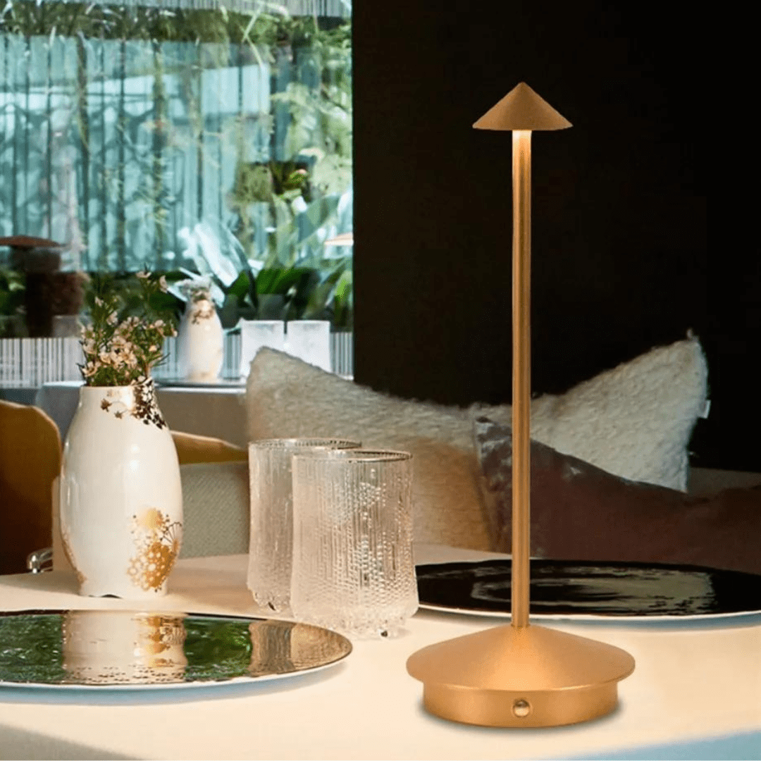 Unieke draadloze tafellamp - Pijl Lamp