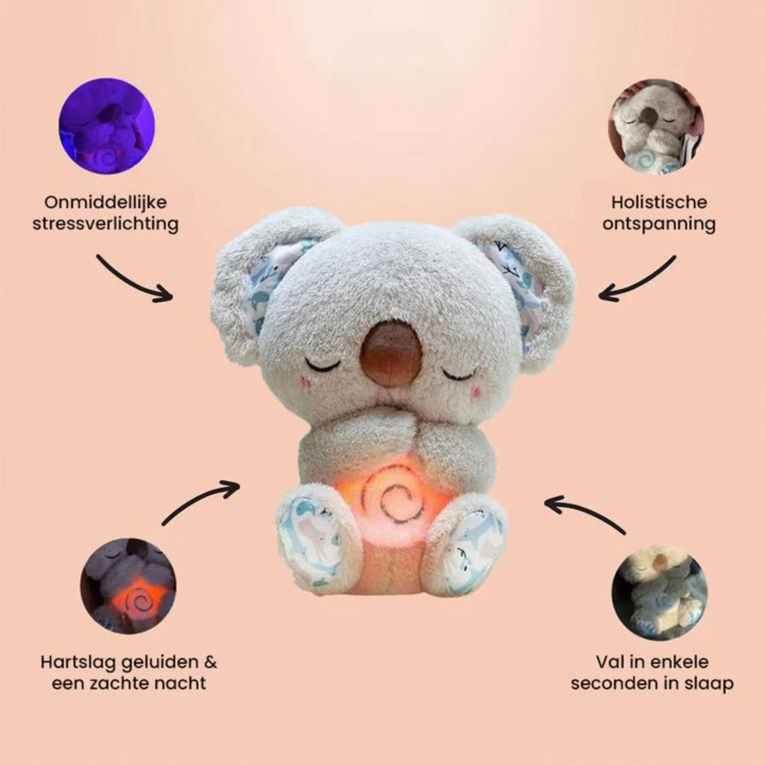 Kalmerende koala knuffel | Ontspanning en stress verlichting - Moon