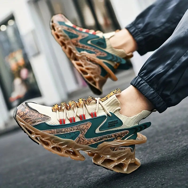 Sportschoenen met Ingewikkeld Patroon voor Heren - Donick