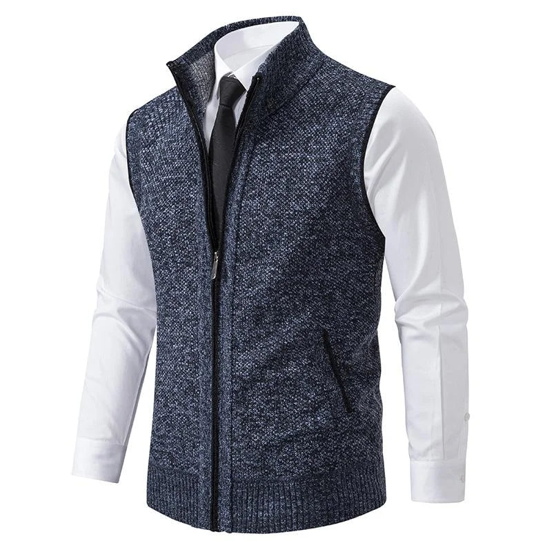 Gebreid Vest met Rits | Strakke Stijl Ontmoet Comfort - Kason