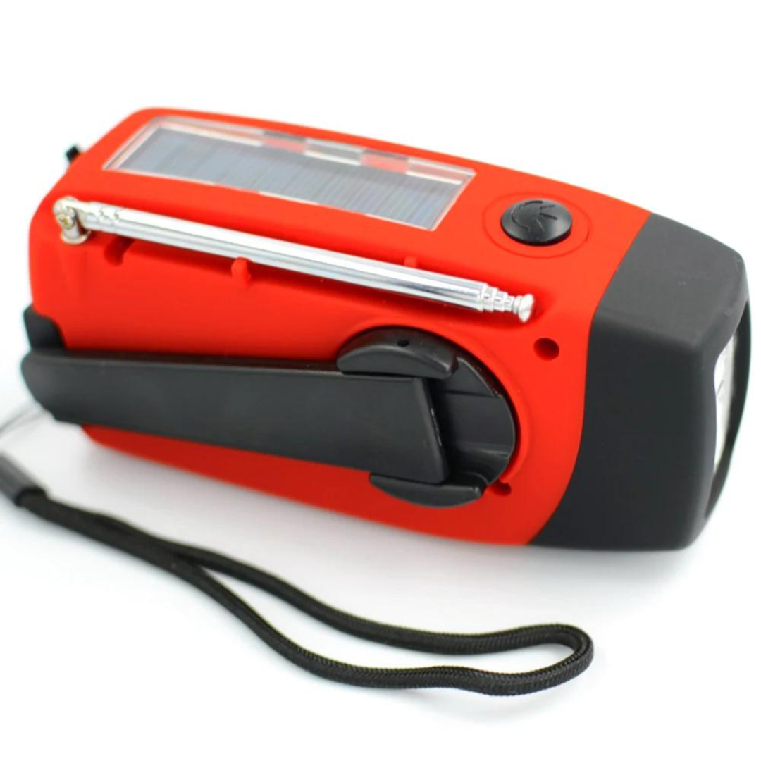 RadFlash - Multifunctionele Zonne Radio Zaklamp