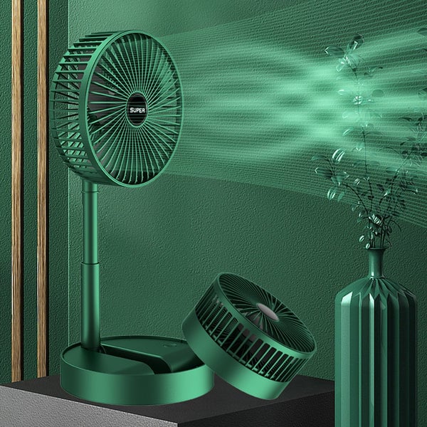 intrekbare, opvouwbare elektrische ventilator - CircuEtric
