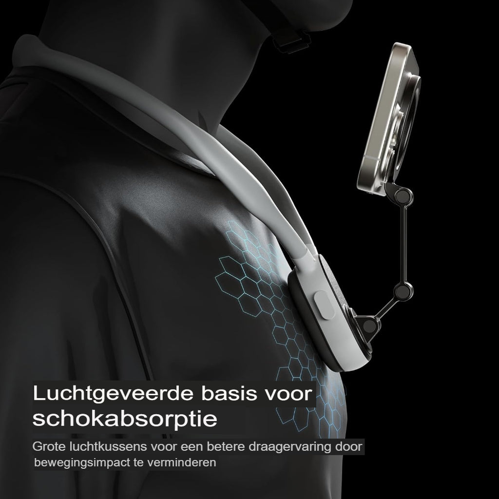 CapSafe - Magnetische telefoonhouder voor de nek