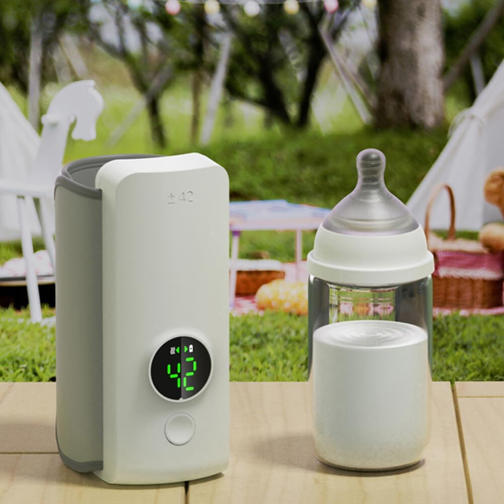 Oplaadbare Draagbare Flessenmelkverwarmer - Baby Reizen - Raimer