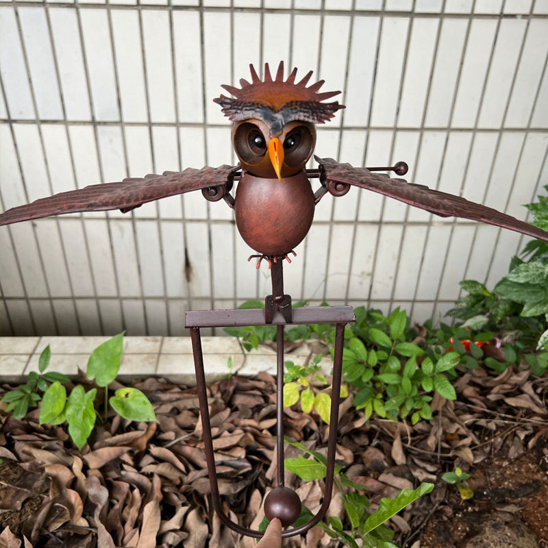 Gartenkunst-Vogel-Terrassendekoration - Swinable