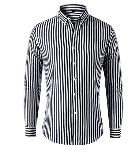 Trendy Gestreept Shirt voor Heren | Comfortabel & Stijlvol Zomershirt - Zambron