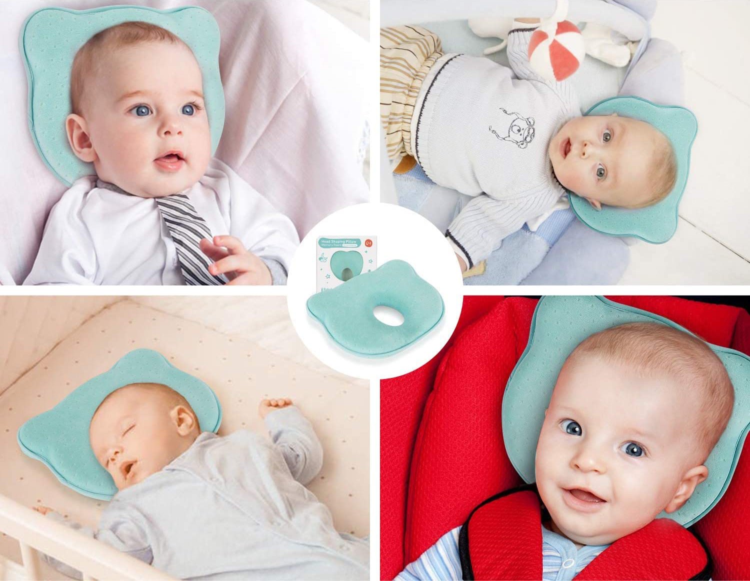 BabyPill - Babykussen tegen plagiocefalie (plat hoofd syndroom)