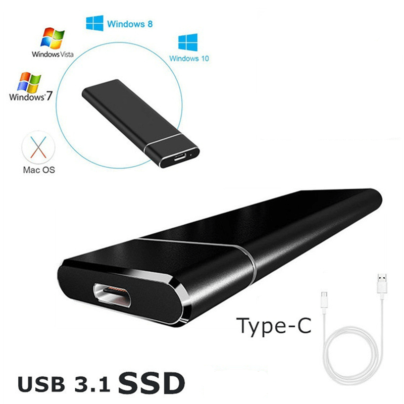 Zeer snelle externe SSD harde schijf | Grote capaciteit - ExterSpeed