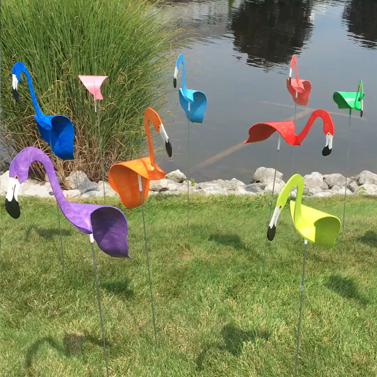 SwirGard | Tuindecoratie dwarrelende vogels