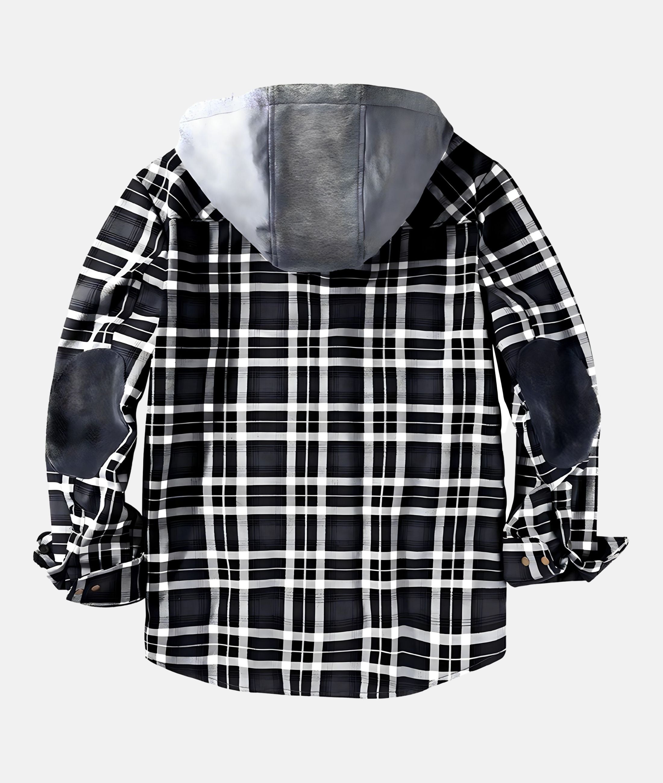 Geruite Flanellen Jas voor Heren | Gequilt, Hooded Winterjas | Stijlvolle & Warme Casual Bovenkleding - Renis