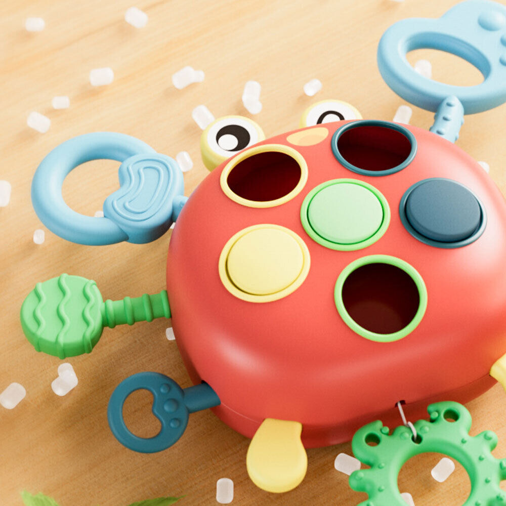 TeetherToy | Educatief krabspeeltje