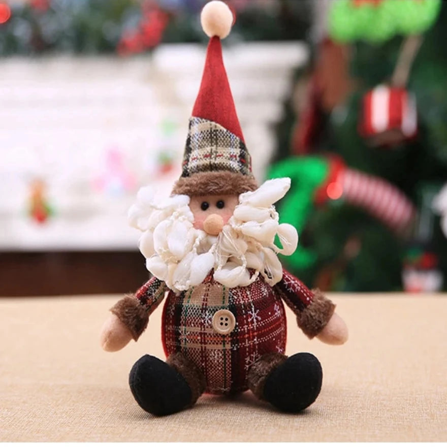 Feestelijke Kerstman Poppendecoratie voor Thuis | Knusse kerstdecoratie - SantaDoll