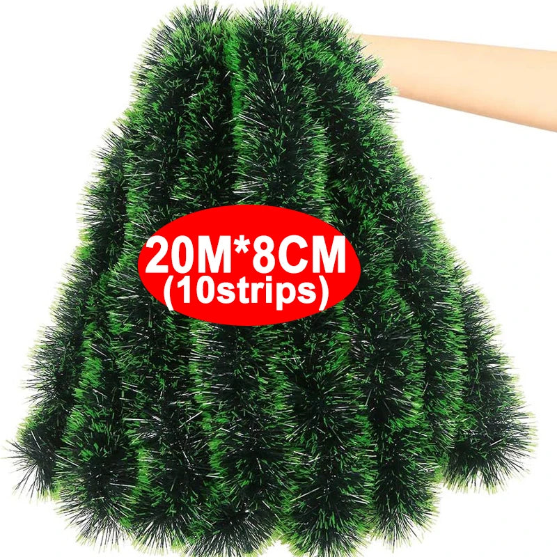 Kerstmis groene rieten linten slinger | Linten krans opknoping hanger | Ornamenten DIY kerstboom decor -  RibCane