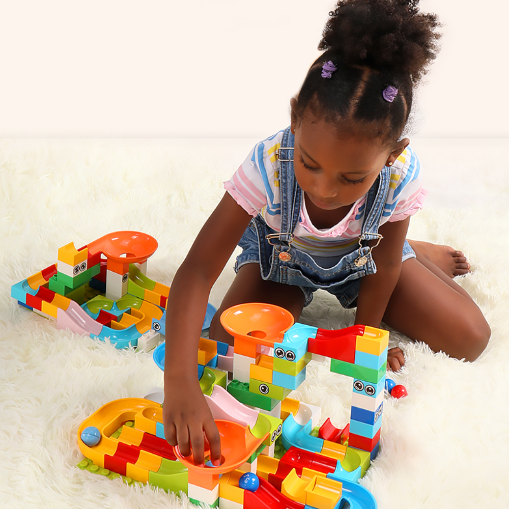 ToyCraft | Knikkerbaan Bouwset | Stimuleert Ontwikkeling | Educatief Speelgoed