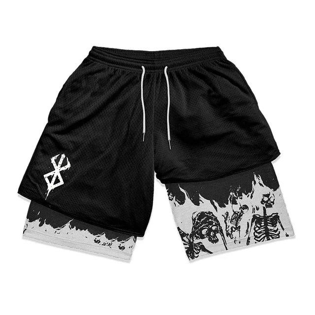 Heren 2-in-1 Prestatieve Fitnessshorts | Ultiem Comfort Bij Elke Beweging - Fallex