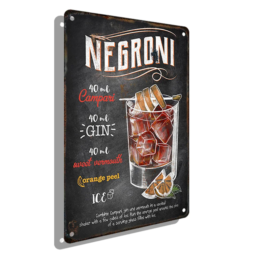Whiskypost | Retro Metalen Poster | Creëer Sfeer | Breng de Gezelligheid Van de Kroeg Naar Huis