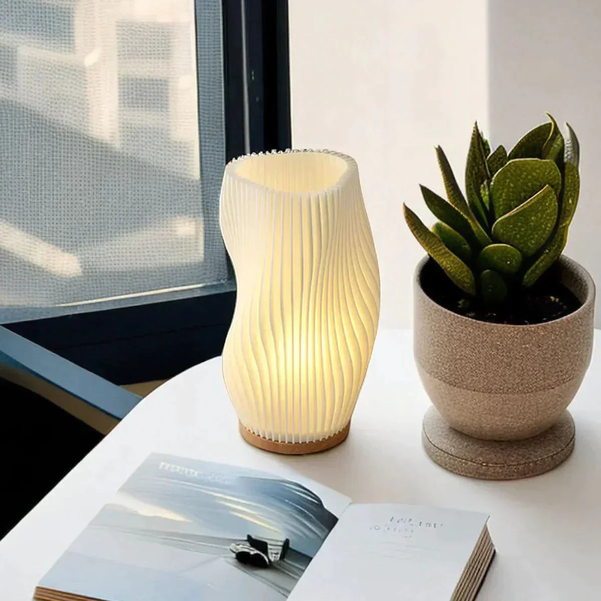 Sfeervolle golf lamp - Latteh