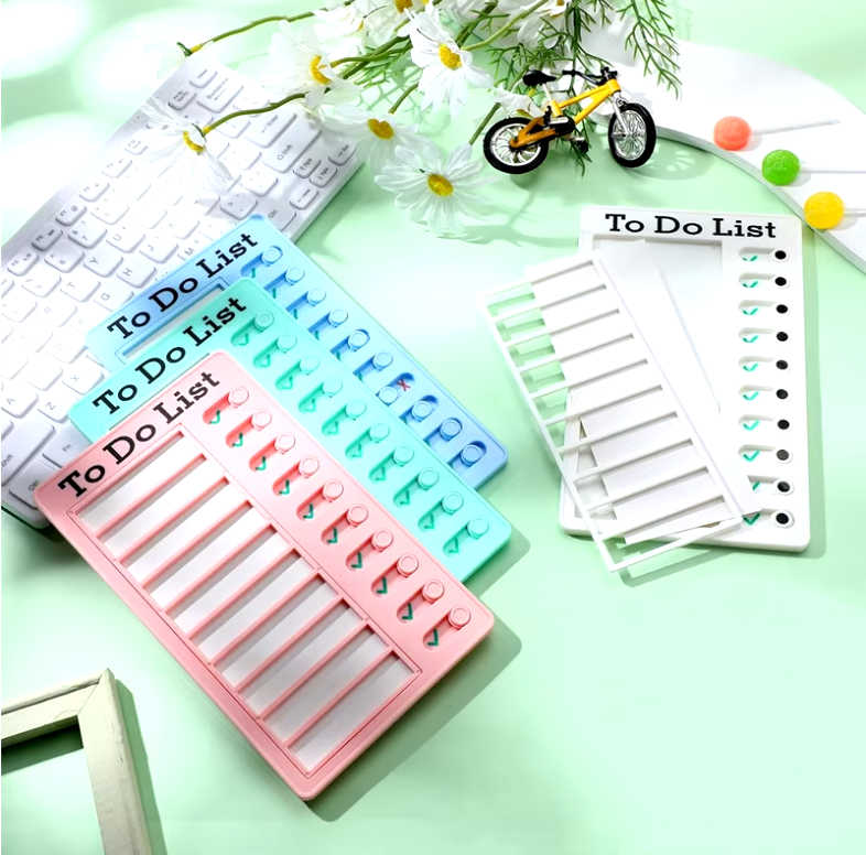 To-Do Bord met Schuif Knoppen voor je Dagelijkse Taken | Moeiteloos Doelen Bereiken - Eltask