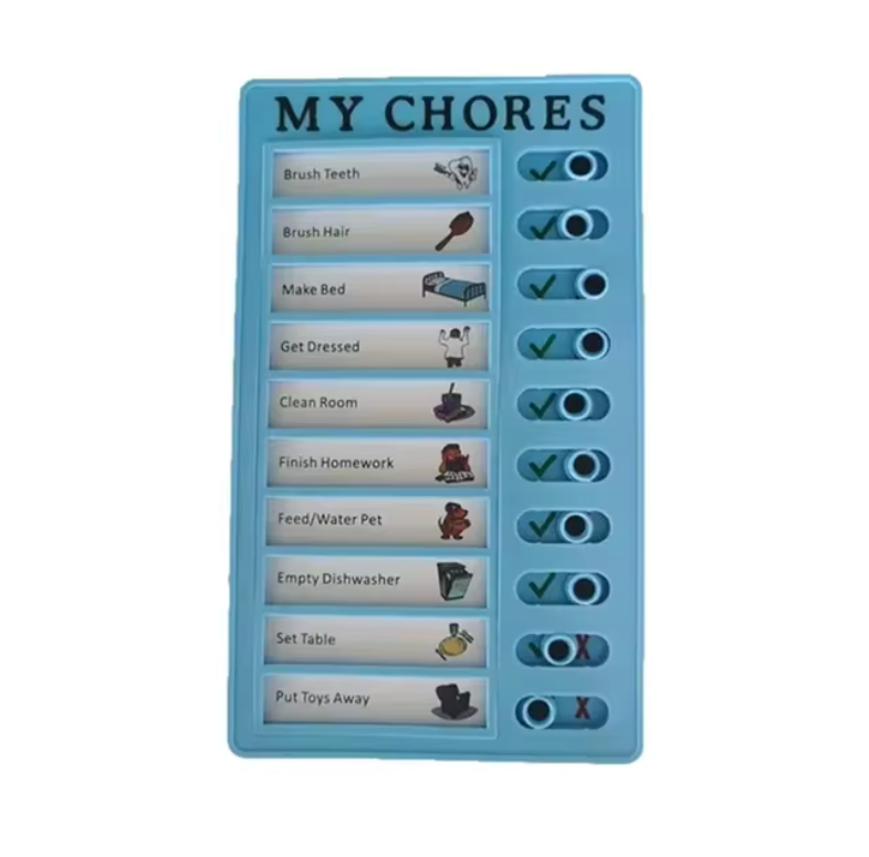 To-Do Bord met Schuif Knoppen voor je Dagelijkse Taken | Moeiteloos Doelen Bereiken - Eltask