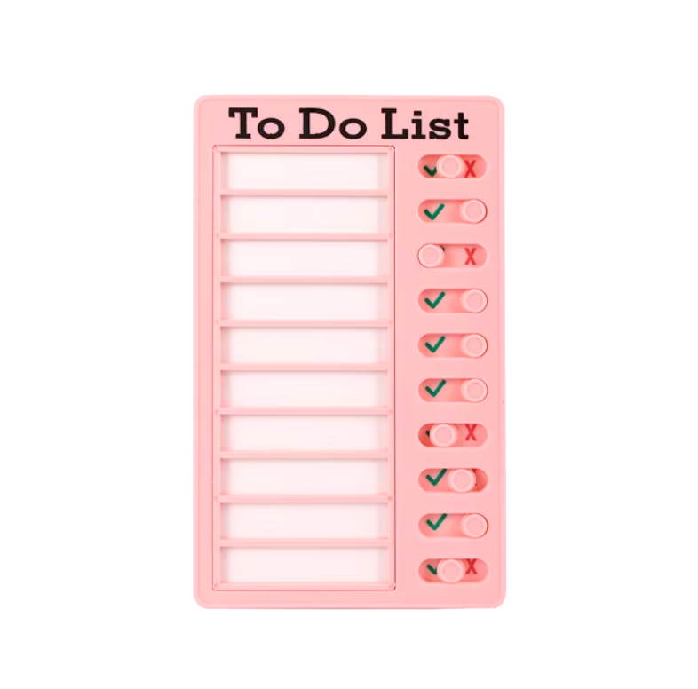 To-Do Bord met Schuif Knoppen voor je Dagelijkse Taken | Moeiteloos Doelen Bereiken - Eltask
