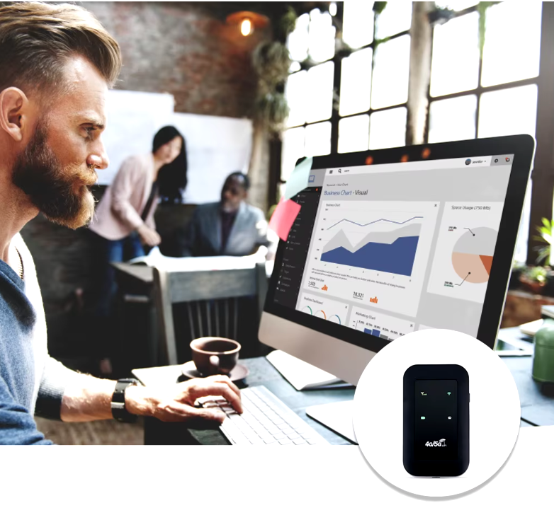 Mobiele draagbare WiFi-router | Ondersteunt meerdere gebruikers | Hoge uploadsnelheid - Moulan