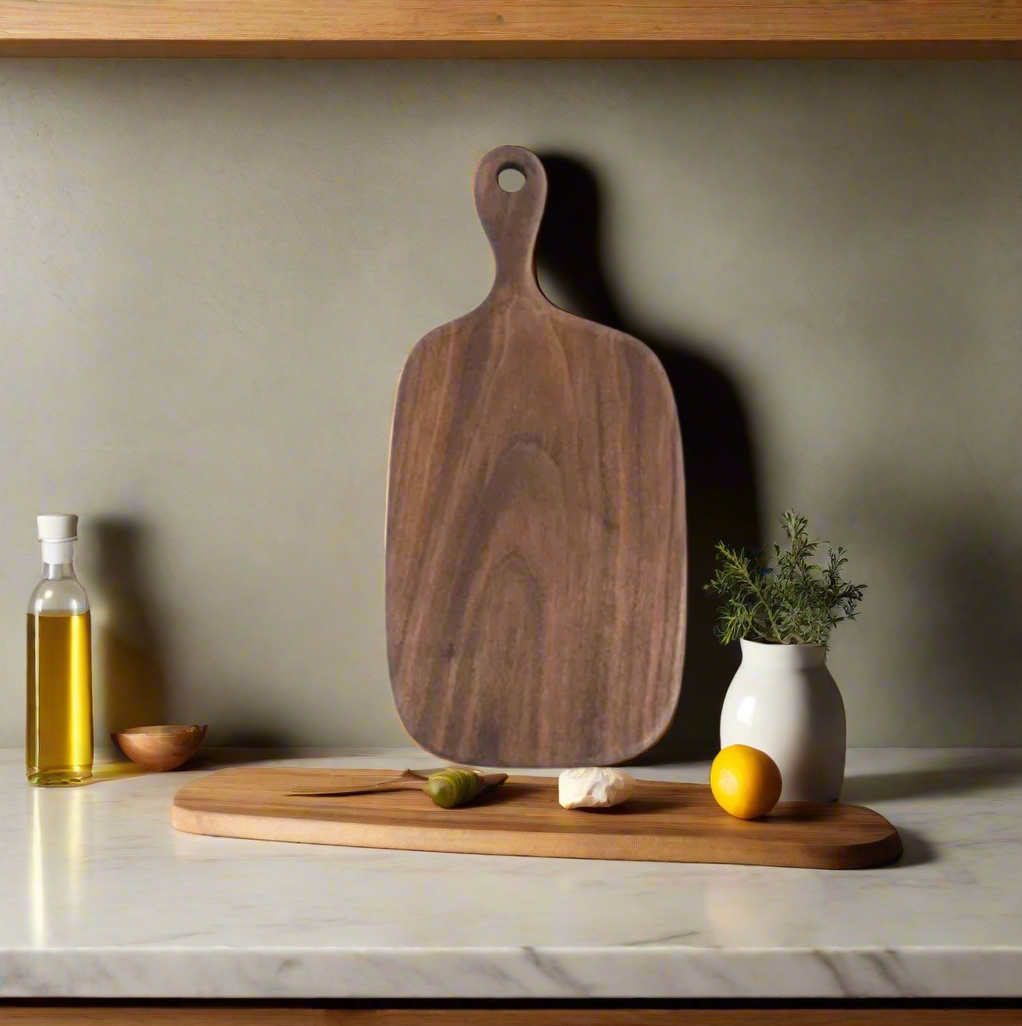 Walnut | Nieuwe Snijplanken Zwart Walnoot | Hele Fruit Snijplank