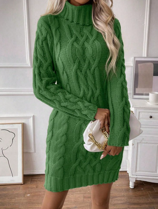 Knit Bodycon Midi Jurk voor Dames | Tijdloze Elegant en Exclusiviteit - Danetta