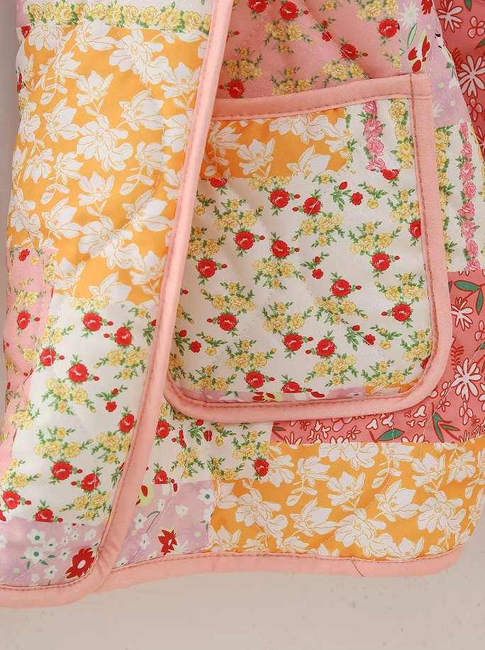 Modieuze, Elegante Jas Met Print - Darla