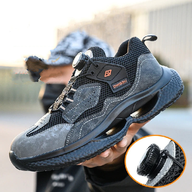 Werkveiligheidsschoenen met stalen neus en veiligheidsschoenen voor heren - Alexun