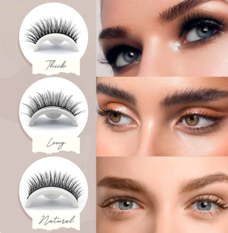 Nepwimpers voor Instant Glamour - Jemma