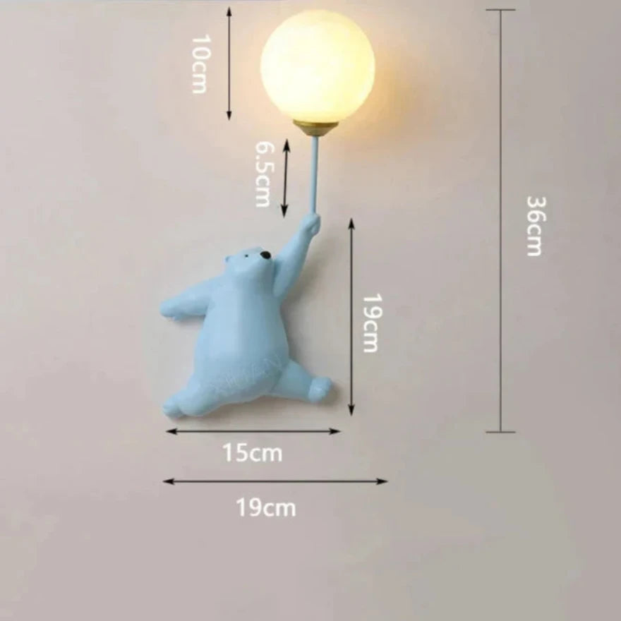 Tekenfilm wandlamp voor kinderen - AgicToon